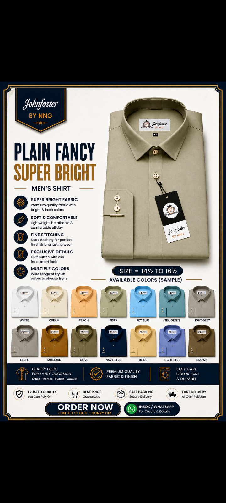 Plain shirt